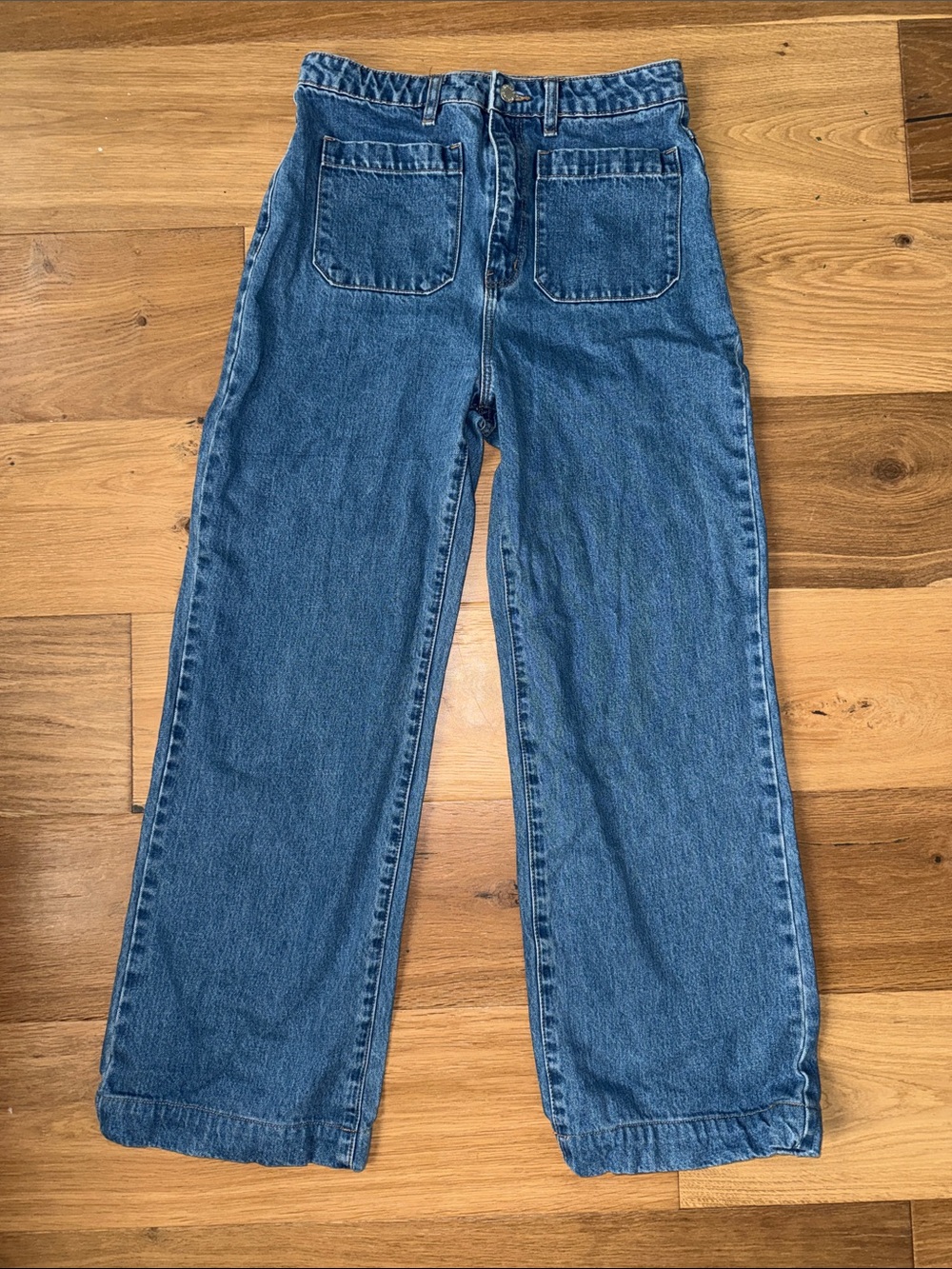 ROLLAS Sailor High Rise wide Leg Jean, Size 30